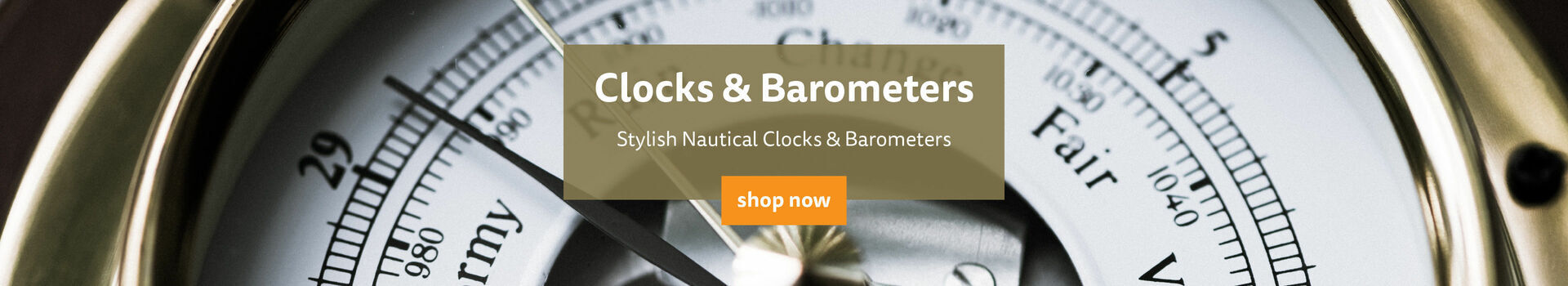 Shop Our Clocks & Barometers